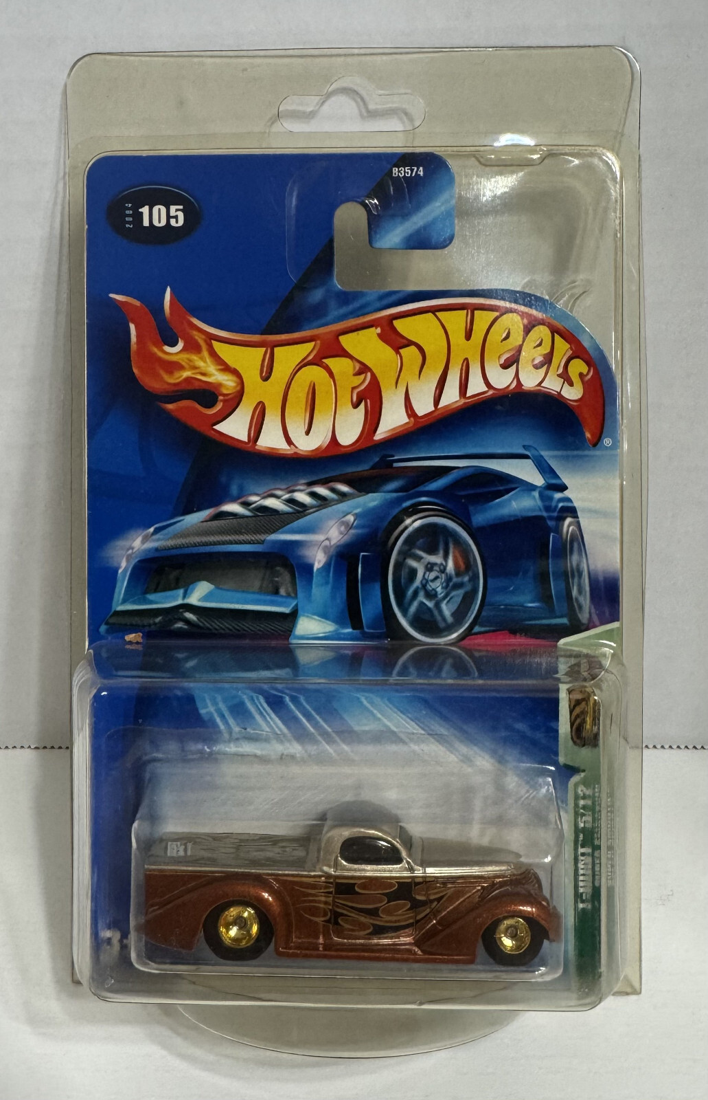 Hot Wheels 2004 Treasure Hunt ‘Super Smooth’#105 (W/Protector)