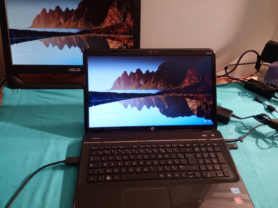 PC HP G7_ de (i5-3ém)Ram 8Go/SSD 480Go avec Windows 10 &(17,3") - Photo 2/4