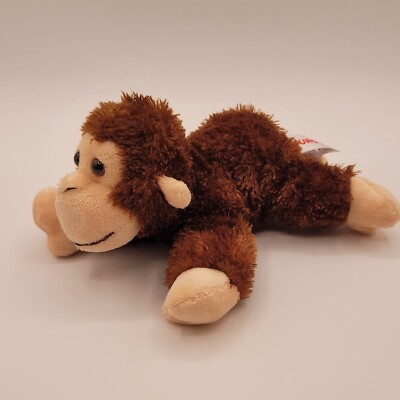 Aurora Monkey Plush Brown Stuffed Animal Toy 9'' Beans 2020 Floppy 