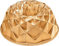 NutriChef 9" PANDORA Cake Pan Thick & Heavy Cast Aluminum Bakeware