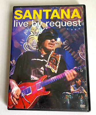 SANTANA Live by Request (DVD, 2005) Rob Thomas Michelle Branch The Product G&B