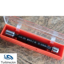 3/4 BSP Right Hand Thread Plug Gauge (gage) Go & NoGo - UK Supplier