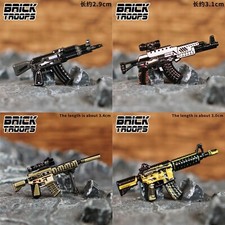 Leyile Custom AK Rifle Variants for Minifigures -Pick Color - NEW Brick Troops