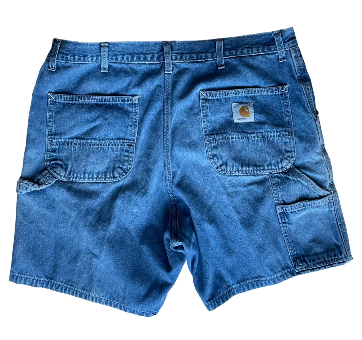 Carpenter Denim Shorts - Luxury Blue