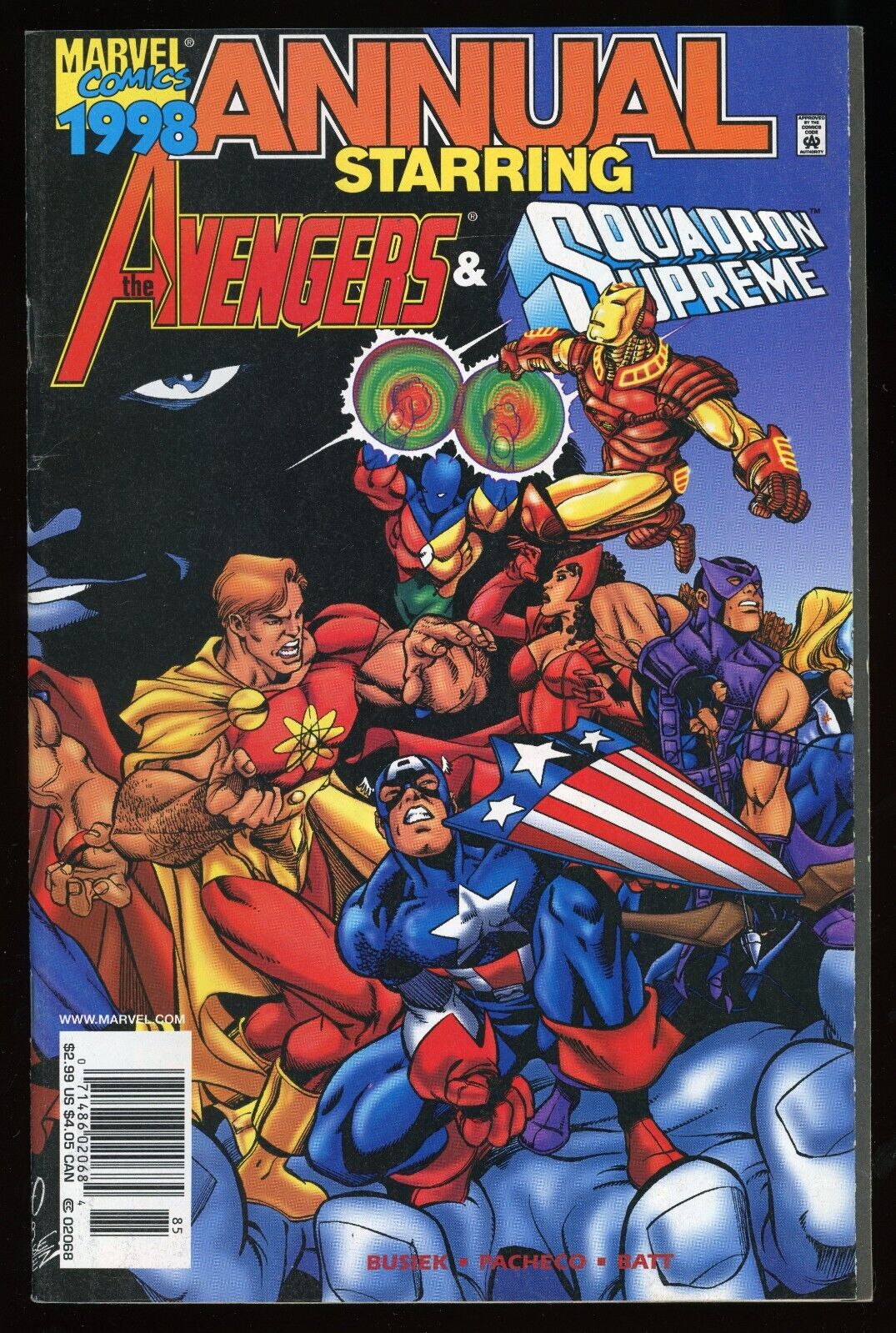 AVENGERS and Squadron Supreme Annual (1998) Marvel Comics VF