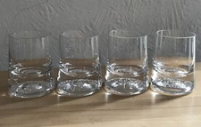 4 orginal 60/70er Jahre Retro Vintage Schnapsgläser ca 6,3 cm H stabiler Boden