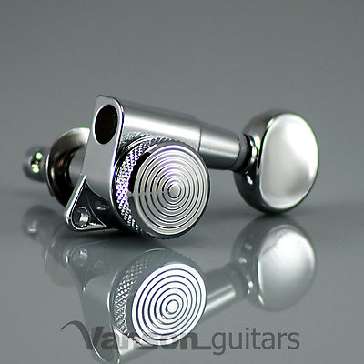 7 x Vanson Chrom LOCKING Tuner, für Jackson, BC Rich, Schecter * V05SP-CR7