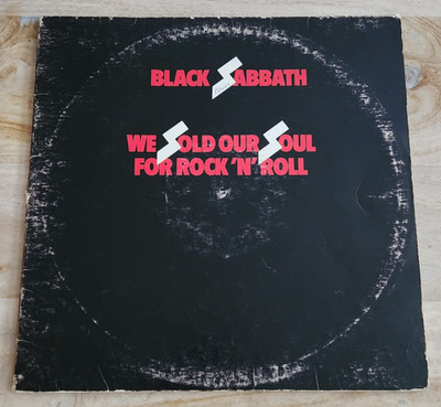 Black Sabbath - We Sold Our Soul For Rock N Roll Vinyl LP OG 1976 Warner VG/VG
