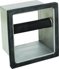 Rattleware Stainless Steel Open Bottom Knock Box Chute - For Home, Cafe, Rest...