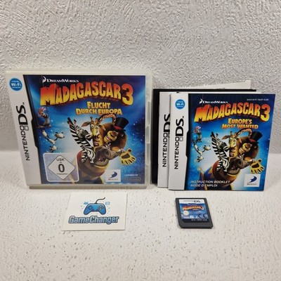 Madagascar 3 - Nintendo DS - PAL Deutsch - OVP - Anleitung