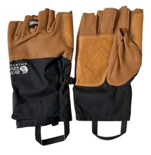 Mountain Hardwear Fingerless Belay Gloves Rock Climbing Glove Size M