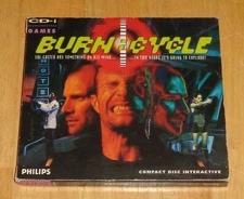 Burn:Cycle, Phillips CD-i CDI Cyberpunk Interactive Movie Video Game, CIB Tested