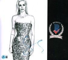 SAMARA WEAVING SIGNED BEAUTIFUL BLONDE BABE 8X10 PHOTO XMEN? BAS COA