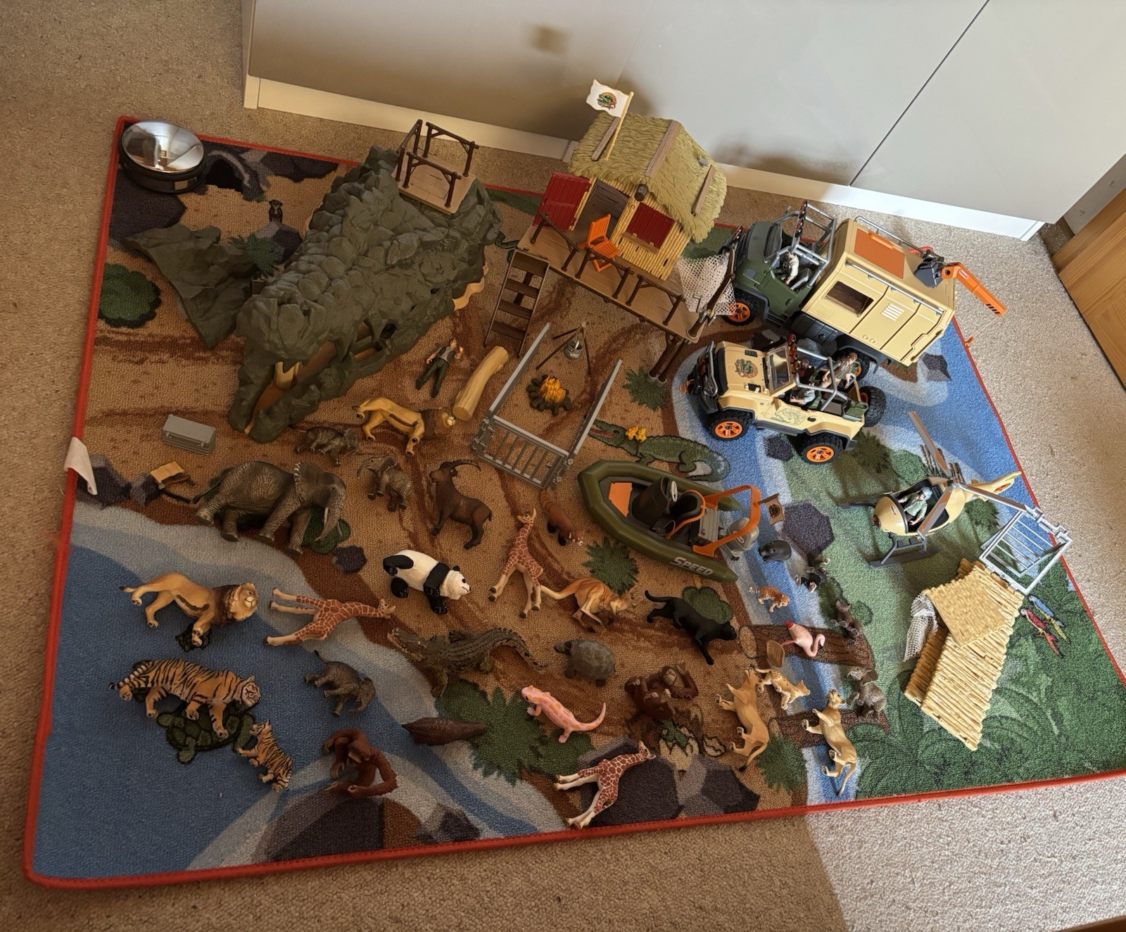 Großes Schleich Wildlife Set
