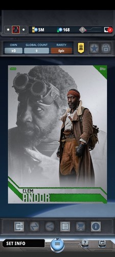 Topps Star Wars Card Trader DUAL PERCEPTION - ANDOR Epic Set (30) Digital Cards - Picture 2 of 3