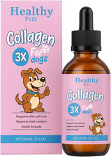 Liquid Collagen for Dogs, Daily Collagen for Dogs with Threecollagen Types VC,
