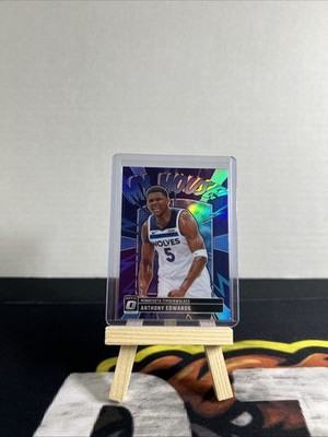 2024-25 Panini Donruss Optic - My House Anthony Edwards #2 Purple Prizm