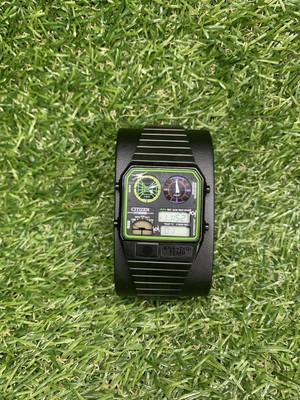 Citizen JG2109-50W TRENCH RUN STAR WARS Temperature Display Digital Watch  