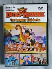 Dino Riders, 14 episodes, complete 1988 cartoon series DVD
