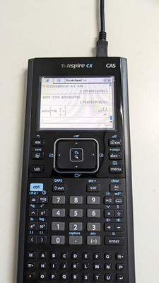 Texas Instruments TI-Nspire CX CAS grafisch programmierbar schwarz