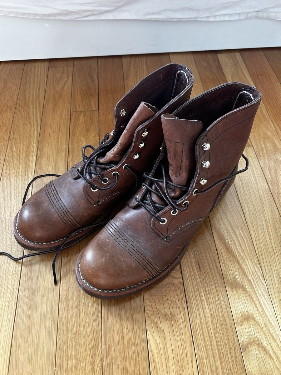 Barely worn Red Wing Shoes Iron Ranger 8111 Men