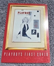 Playboy Magazine Invitation to purchase Signed Marilyn Monroe print 