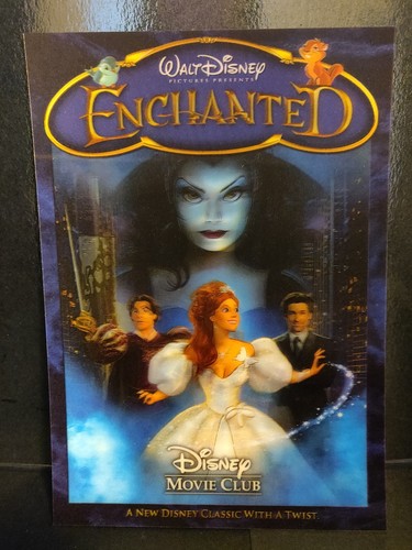 DMC - Enchanted - Peter Pan - Tangled - Beauty and the Beast 3D Lenticular Cards