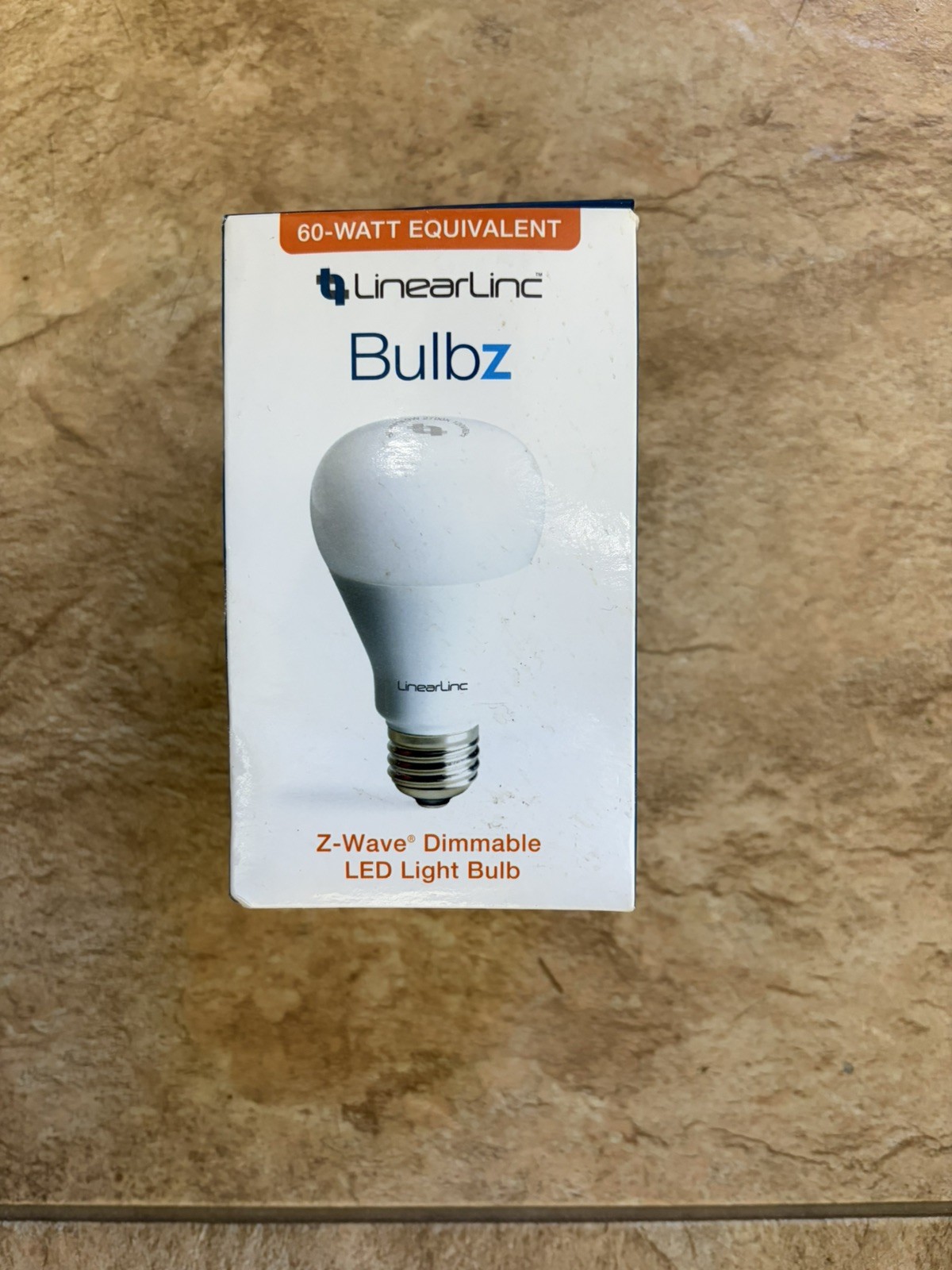 New LinearLinc LB60Z-1 Z-Wave Dimmable White Smart A19 Light Bulb 