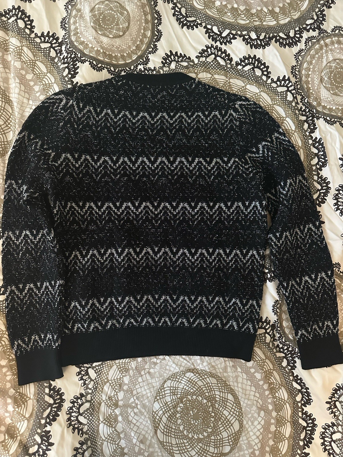 Maglione Saint Laurent Zig Zag Taglia L