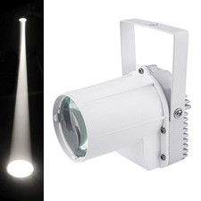 Disco Ball Light 3W Led White PinSpot for Light up Mirro Ball Pin spot DJ Sta...