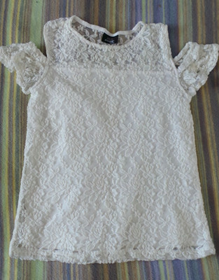 page one Young Mädchen Shirt mit Spitze Gr.146/152