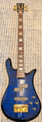 2004 Spector Euro 4   Solid Maple Wings   Upgraded LHZ Preamp (Originals Include