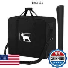 Dog Playpen Storage Bag, Fits 40" H 8 Panels and 9 Stakes,Dog Fence Travel Bag f