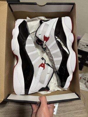 Size Nike Air Jordan Rings Chicago Bulls White Black Red