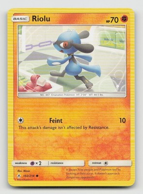 RIOLU 102/214 Common Pokemon UNBROKEN BONDS