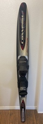 Connelly Attack Ceramic Graphite 68.5 Slalom Waterski Fixed Boot Bindings USA