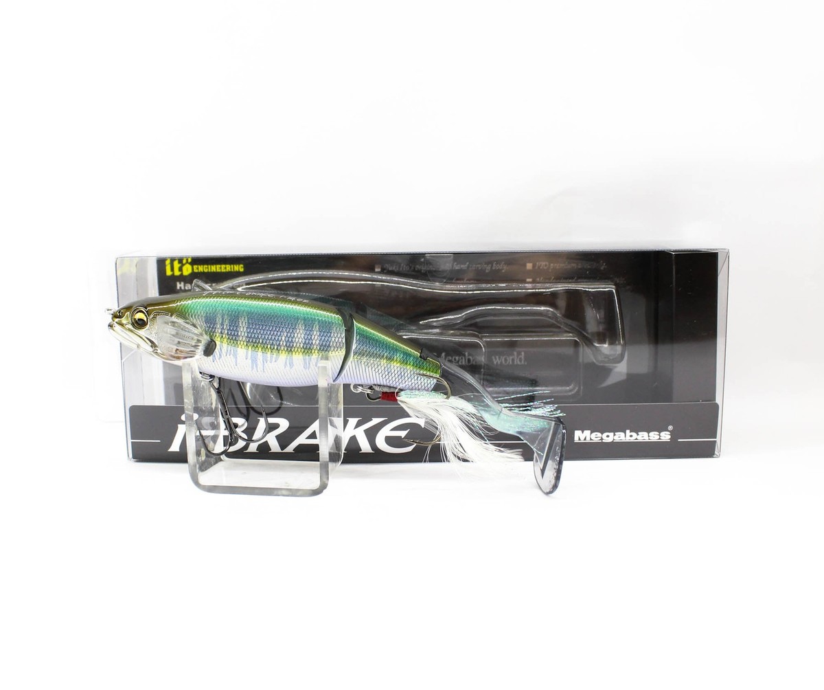 Leurre Coulant Megabass I-Brake 160 Mm GLX Double Chart – Neuf Avec Hochets
