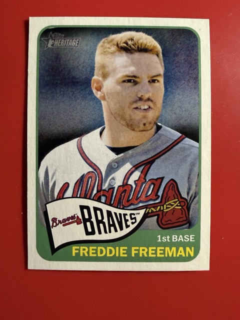 2014 Topps Heritage #148 Freddie Freeman