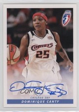 2007 Rittenhouse WNBA Auto Dominique Canty Auto 0q5k