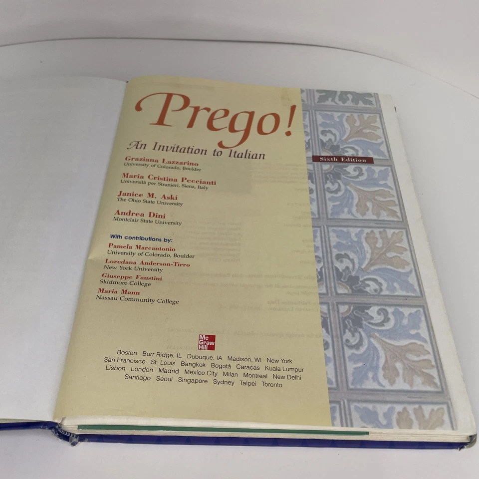 Prego! An Invitation to Italian by Lazzarino - Image 4 of 4