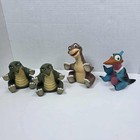 Lot Of 4 Vintage The Land Before Time Hand Puppets Pizza Hut 1988 Promo