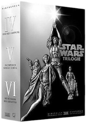 Star Wars - Trilogie IV + V + VI + Bonus Material [4 DVDs] Filme