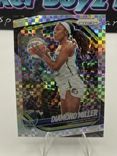 2025 WNBA Panini Prizm Checkerboard Prizm SP Diamond Miller Wings