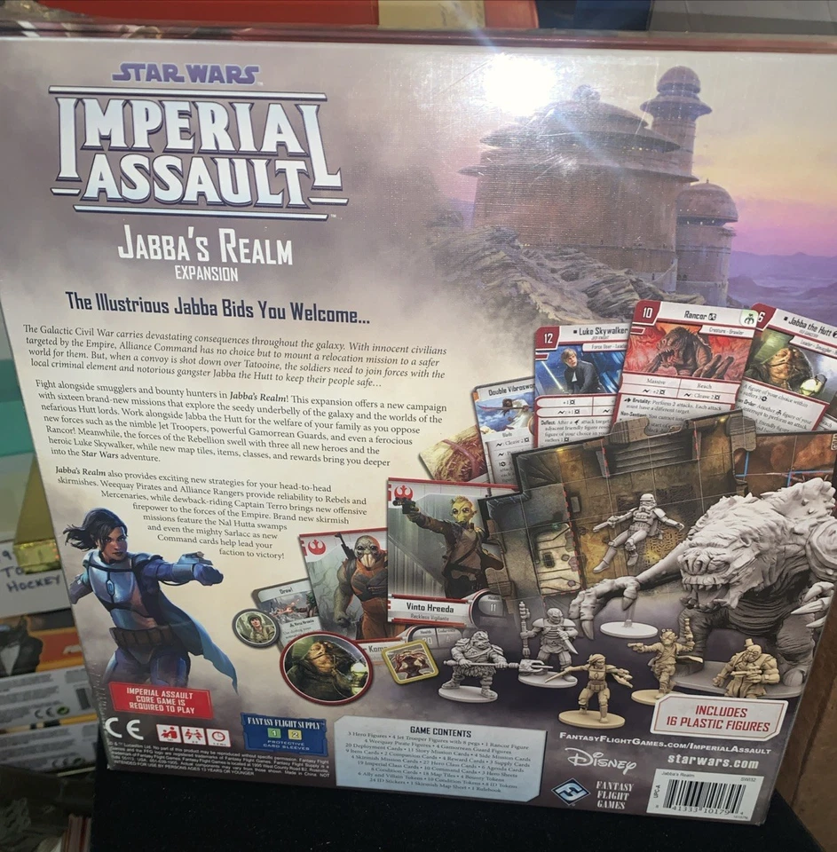 Fantasy Flight Games Star Wars Imperial Assault Jabba's Realm Board Game NEW - Image 2 of 4