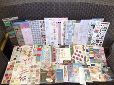 HUGE STICKER LOT 100 Shts. Mixed Themes  Brands  ..