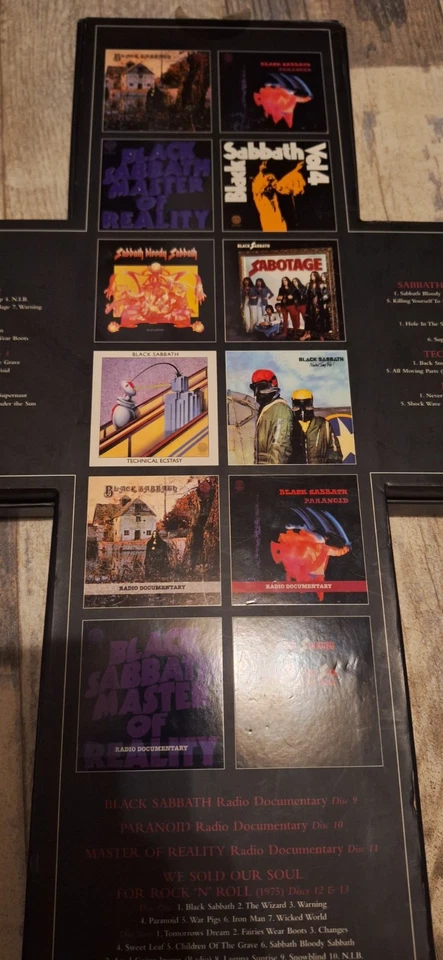 Black Sabbath The Complete Ozzy Years All Housed in one Giant Cross - Bild 4 von 4