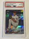 2018 Topps Chrome #150 Shohei Ohtani RC Rookie Pitching Refractor PSA 10 💎