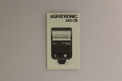Agfa Agfatronic 280 CB Anleitung Manual DE EN ES FR (13110632)