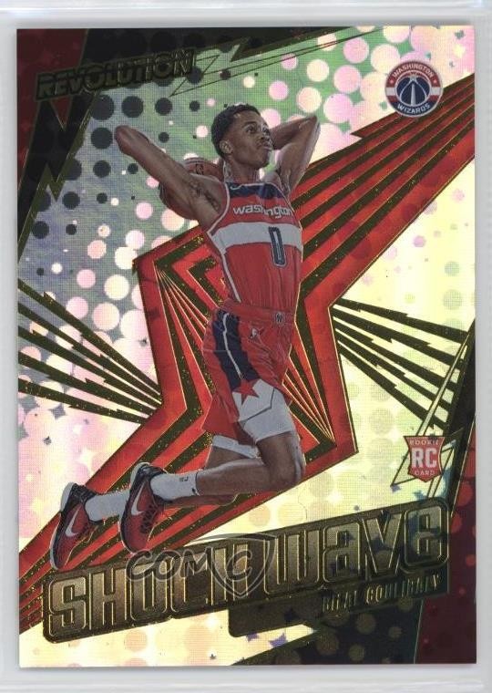 2023-24 Panini Revolution Shock Wave Bilal Coulibaly #24 Rookie RC 1k54