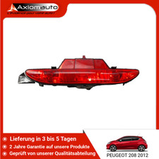 🇩🇪 NEBELSCHEINWERFER MITTE HINTEN ➤ PEUGEOT 208 Phase 1 2012-...